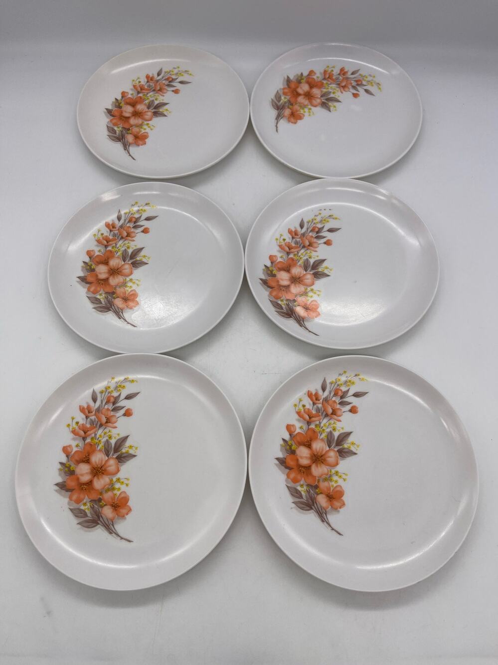 MarCrest Melmac Golden Dawn Set of 6 Bread Plates 6.25" Chicago USA